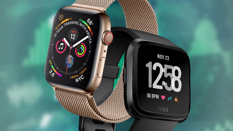 fitbit vs apple watch 2019